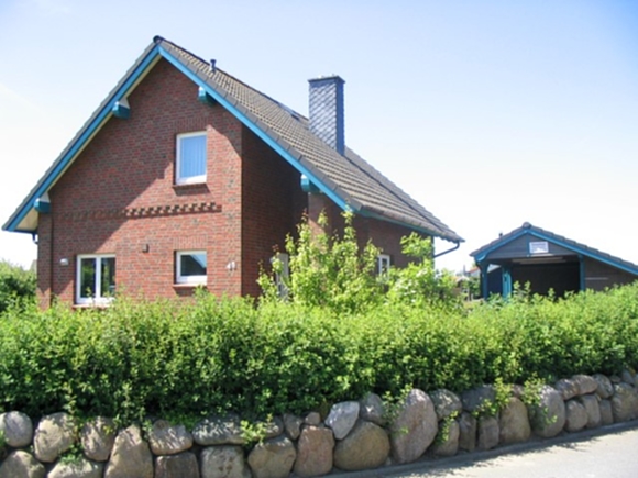 Außenansicht des Ferienhauses Seeschwalbe in Schönhagen (c) Hecker